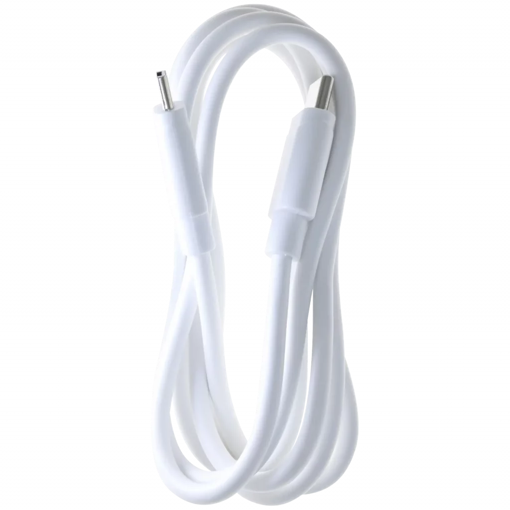 Micro USB to USB-C Charging Cable (1m, 3ft) (White) (Bulk, Generic)
