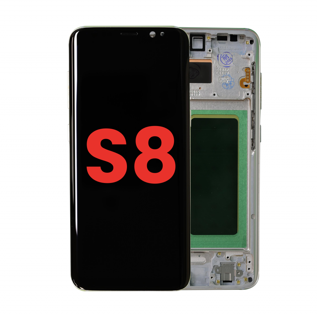 OLED Assembly With Frame For Samsung Galaxy S8 (Aftermarket Plus) (Maple Gold)