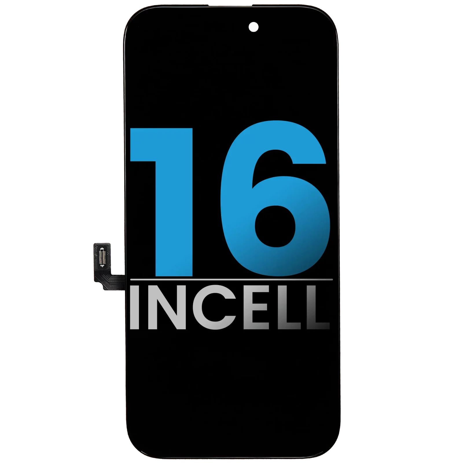 LCD Assembly For iPhone 16 (Aftermarket :AQ7 / Incell)