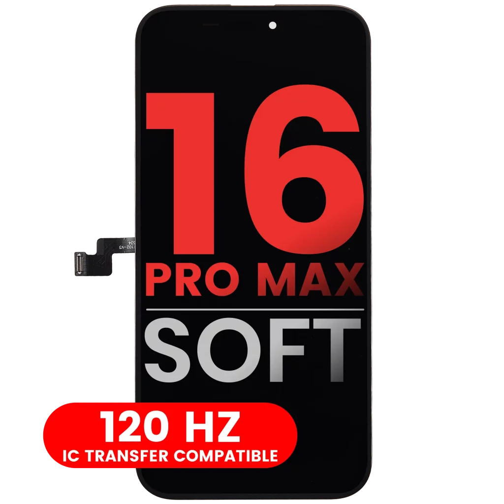 OLED Assembly For iPhone 16 Pro Max (Aftermarket Plus: Soft) (120HZ)