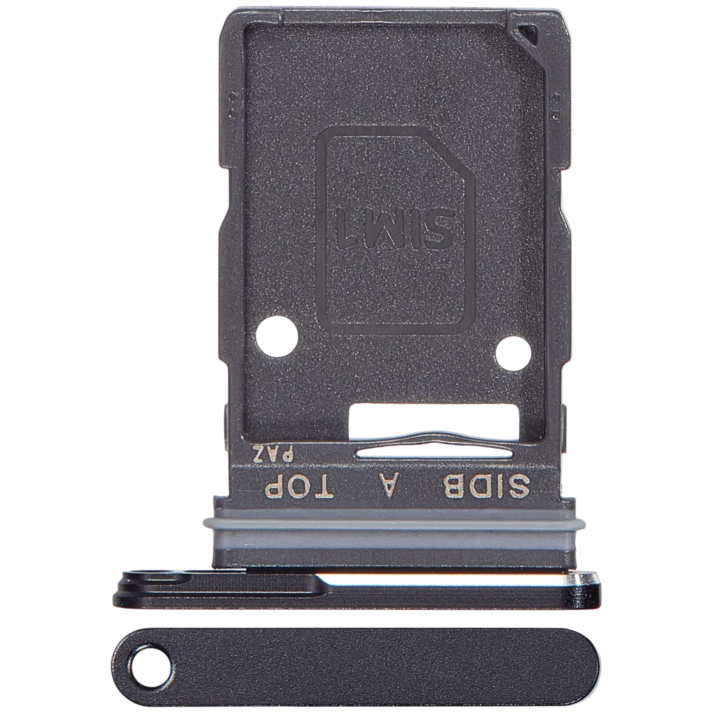 Single Sim Card Tray For Samsung Galaxy S26 (S942) (Black)