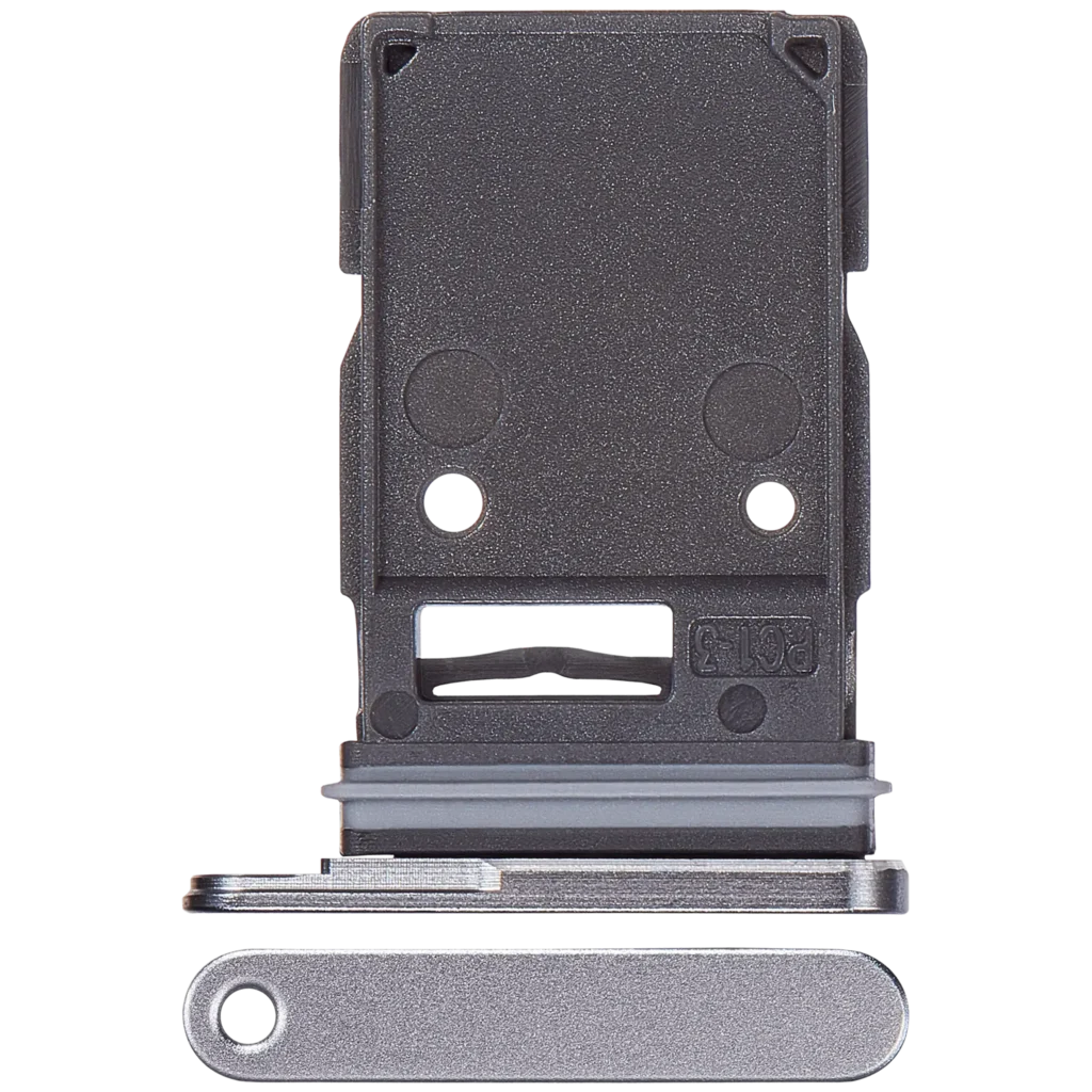 Single Sim Card Tray For Samsung Galaxy S26 Ultra (S948) (Silver Shadow)