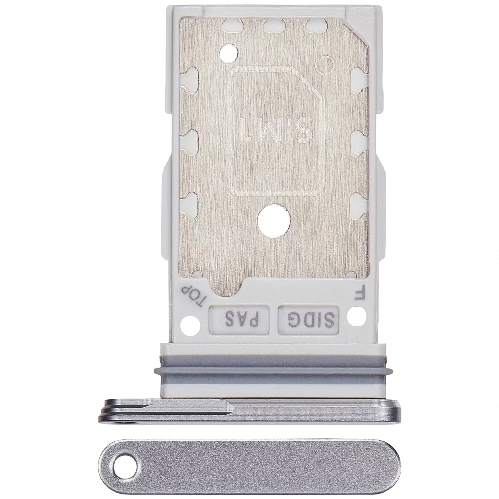 Dual Sim Card Tray For Samsung Galaxy S26 Plus (S947) (Silver Shadow)