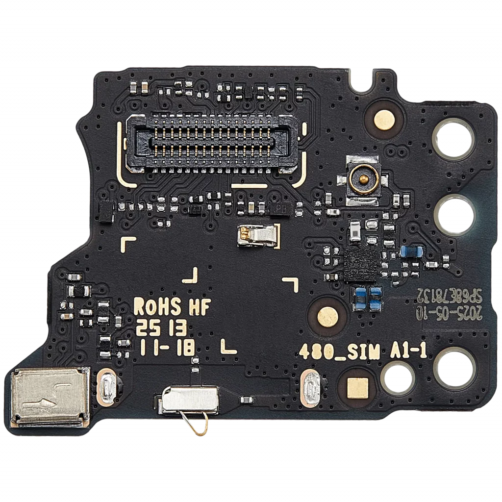 Sim Card Reader With Board For Motorola Moto G96 (XT2531 / 2025) (Premium)