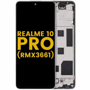 LCD Assembly With Frame For Realme 10 Pro (Refurbished) (Hyperspace Gold)