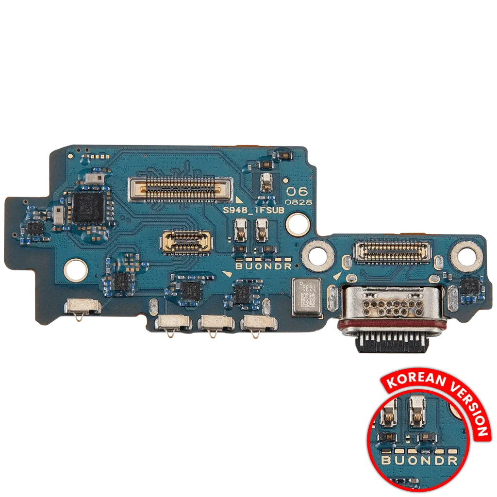 Charging Port Board With Sim Card Reader Compatible For Samsung Galaxy S26 Ultra (S948N) (Korean Version) (Premium)