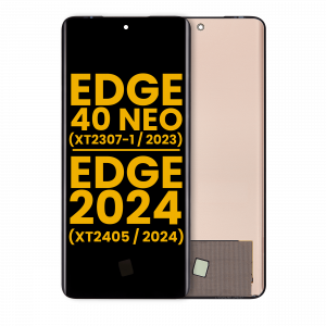 OLED Assembly Without Frame For Motorola Moto Edge 40 Neo (XT2307-1 / 2023) / Moto Edge 2024 (XT2405 / 2024) (Refurbished) (All Colors)