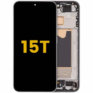 OLED Assembly With Frame For Xiaomi 15T (Refurbished) (Gray)