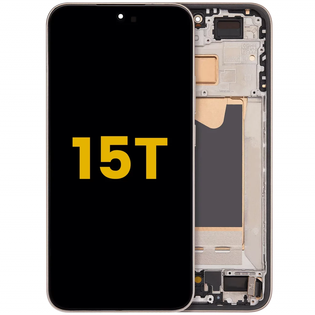 OLED Assembly With Frame For Xiaomi 15T (Refurbished) (Rose Gold)