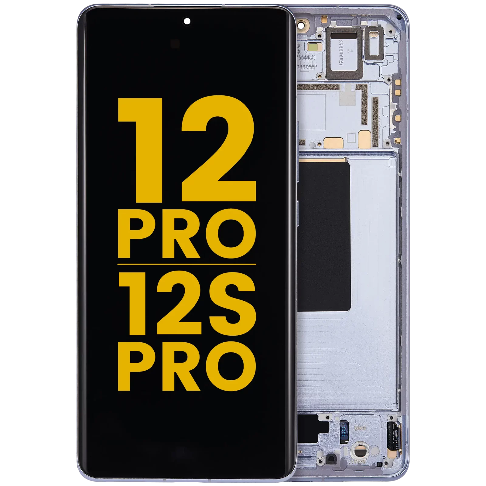 OLED Assembly With Frame For Xiaomi 12 Pro / 12S Pro (Refurbished) (Blue)