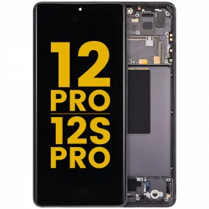 OLED Assembly With Frame For Xiaomi 12 Pro / 12S Pro (Refurbished) (Gray)