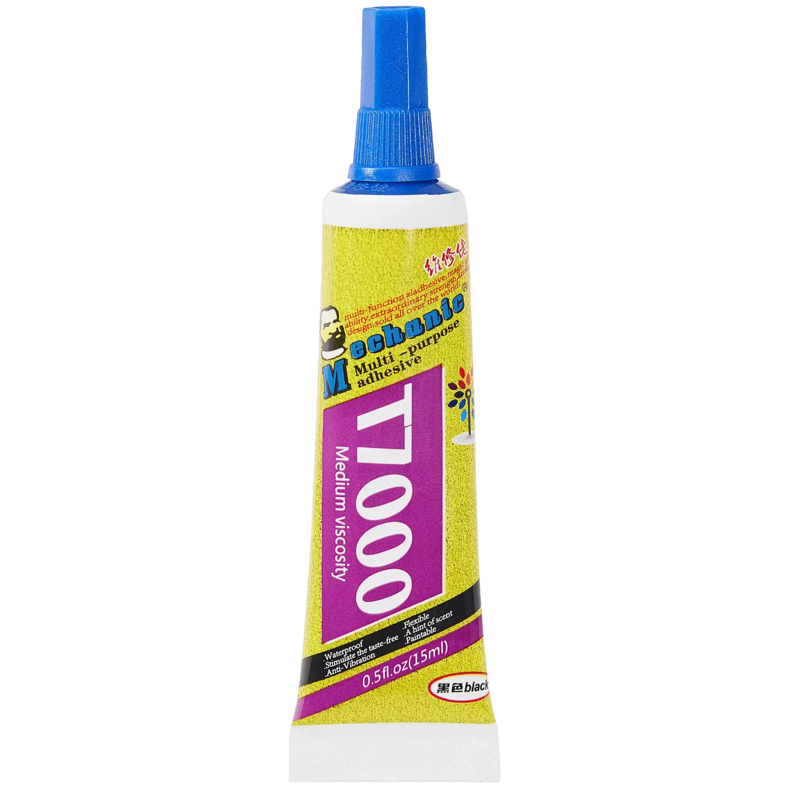 Multi-Purpose Glue Adhesive T7000 15ml (Mechanic) (Black)