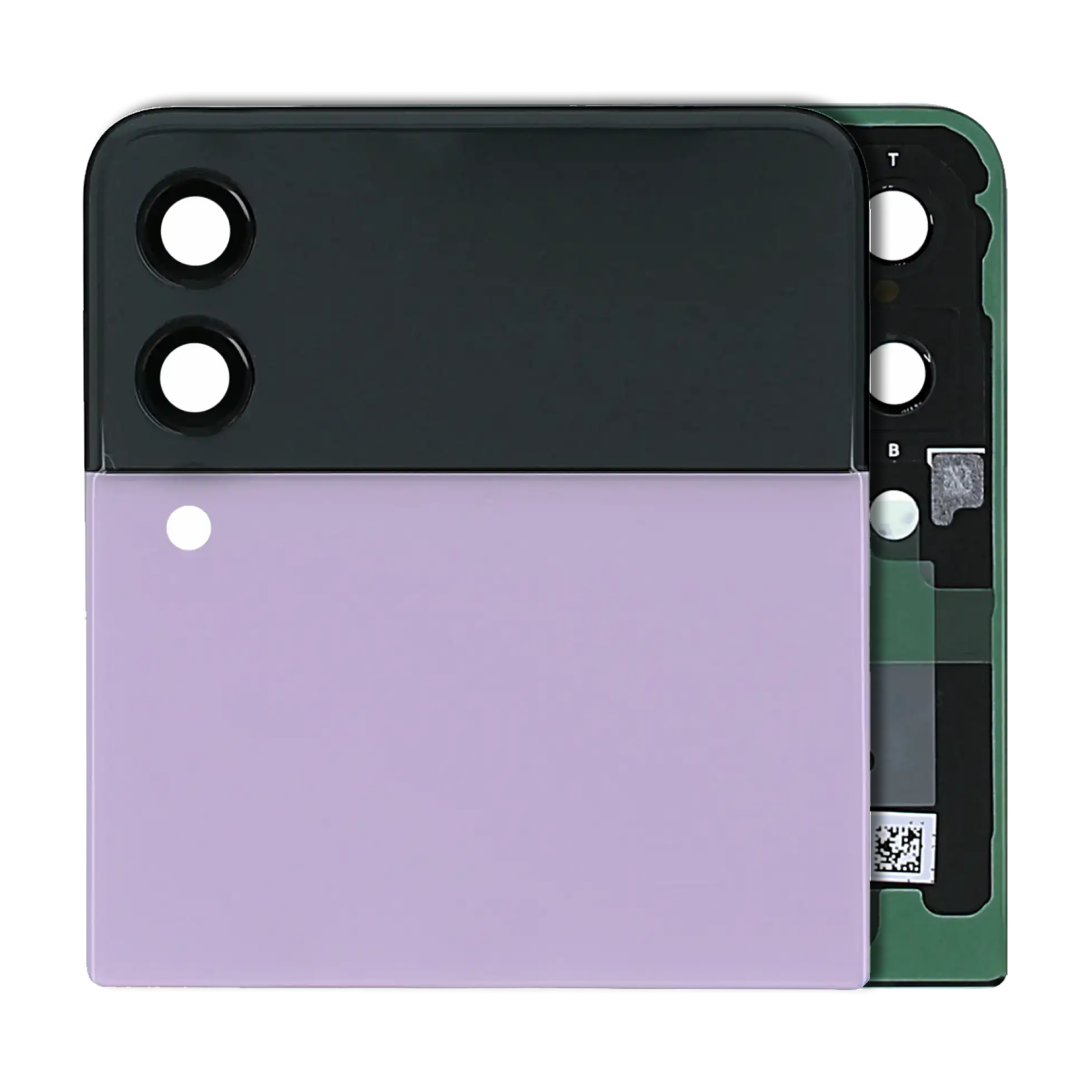 Outer OLED Assembly For Samsung Galaxy Z Flip 3 5G (Service Pack) (Lavender)