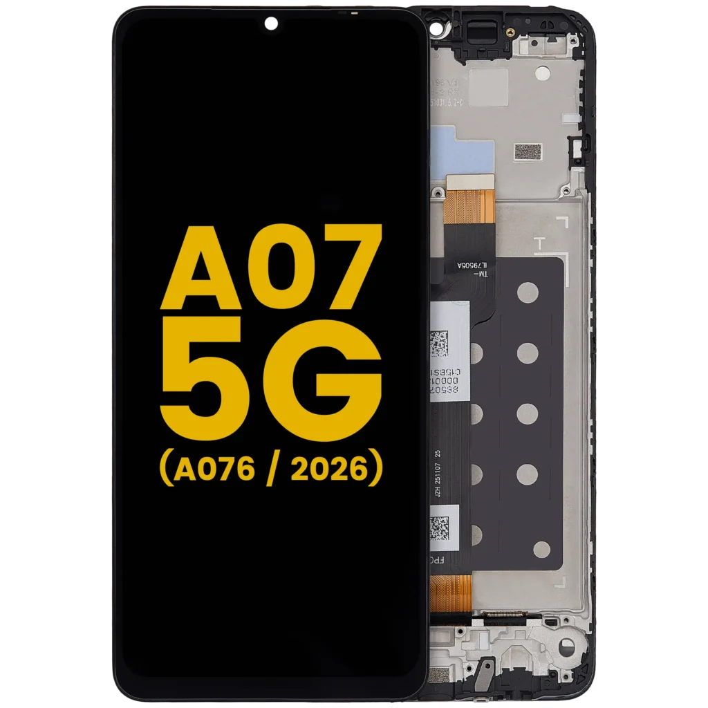 LCD Assembly With Frame For Samsung Galaxy A07 5G (A076/ 2026) (Refurbished) (All Colors)