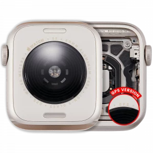 Housing Assembly For Watch Series SE 3rd (40MM) (Used OEM Pull: Grade A) (GPS Version) (Aluminum / Starlight)