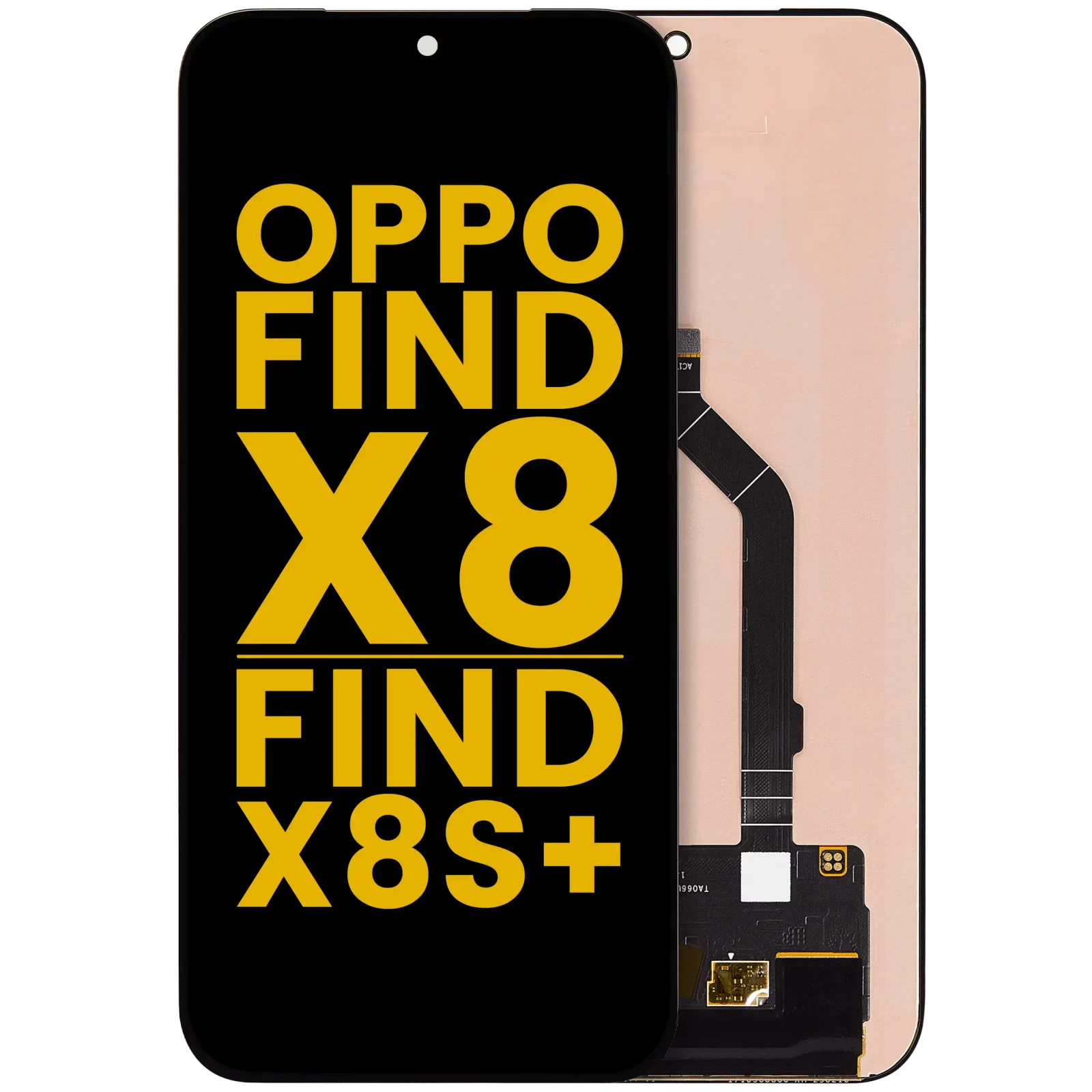 OLED Assembly Without Frame For Oppo Find X8 / Find X8s+ (Refurbished) (All Colors)
