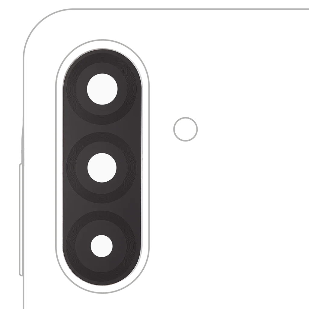 Back Camera Lens (Glass Only) With Adhesive For Samsung Galaxy A26 5G (A266 / 2025)