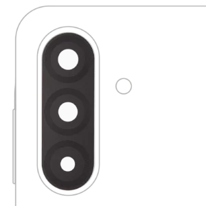 Back Camera Lens (Glass Only) With Adhesive For Samsung Galaxy A26 5G (A266 / 2025)