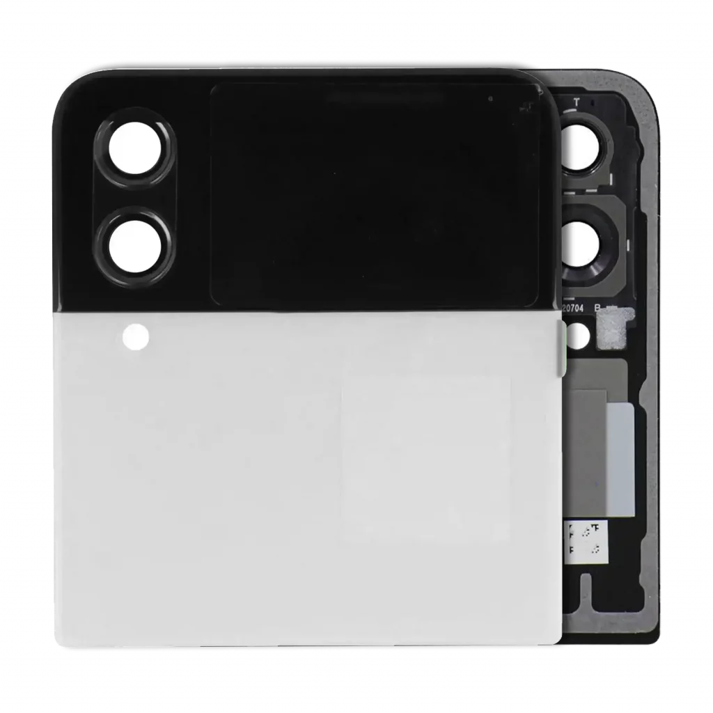 Outer OLED Assembly For Samsung Galaxy Z Flip 4 5G (Service Pack) (White)