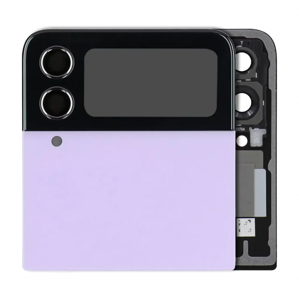 Outer OLED Assembly For Samsung Galaxy Z Flip 4 5G (Service Pack) (Bora Purple)