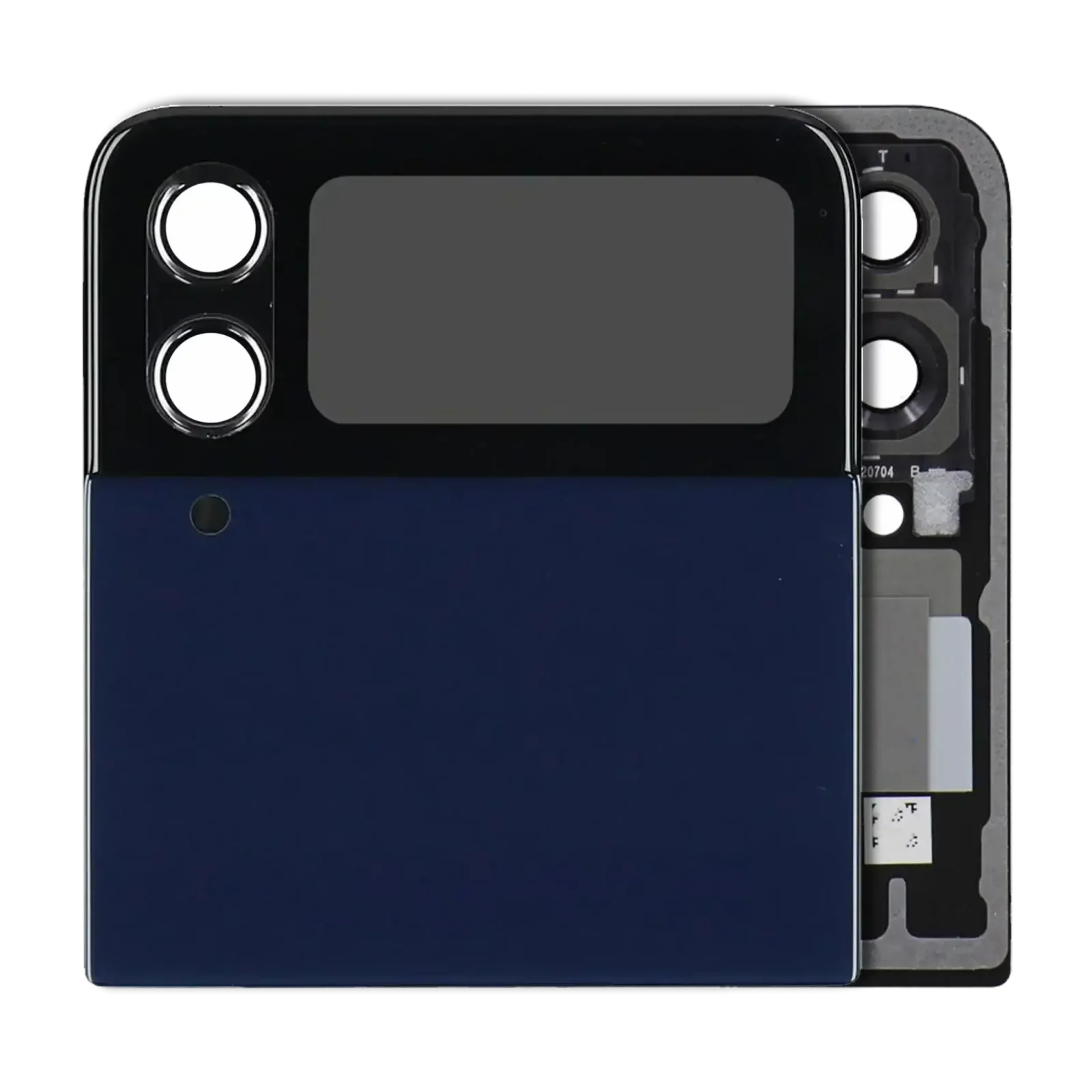 Outer OLED Assembly For Samsung Galaxy Z Flip 4 5G (Service Pack) (Navy)