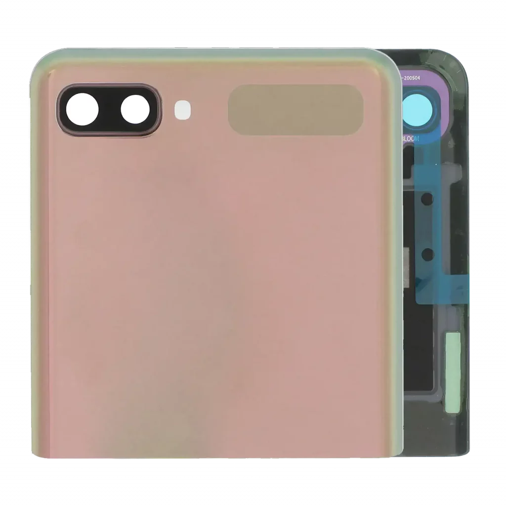 Outer OLED Assembly With Frame For Samsung Galaxy Z Flip 4G (F700) / Z Flip 5G (F707) (Service Pack) (Mystic Bronze)