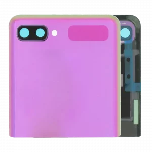 Outer OLED Assembly With Frame For Samsung Galaxy Z Flip 4G (F700) / Z Flip 5G (F707) (Service Pack) (Mirror Purple)