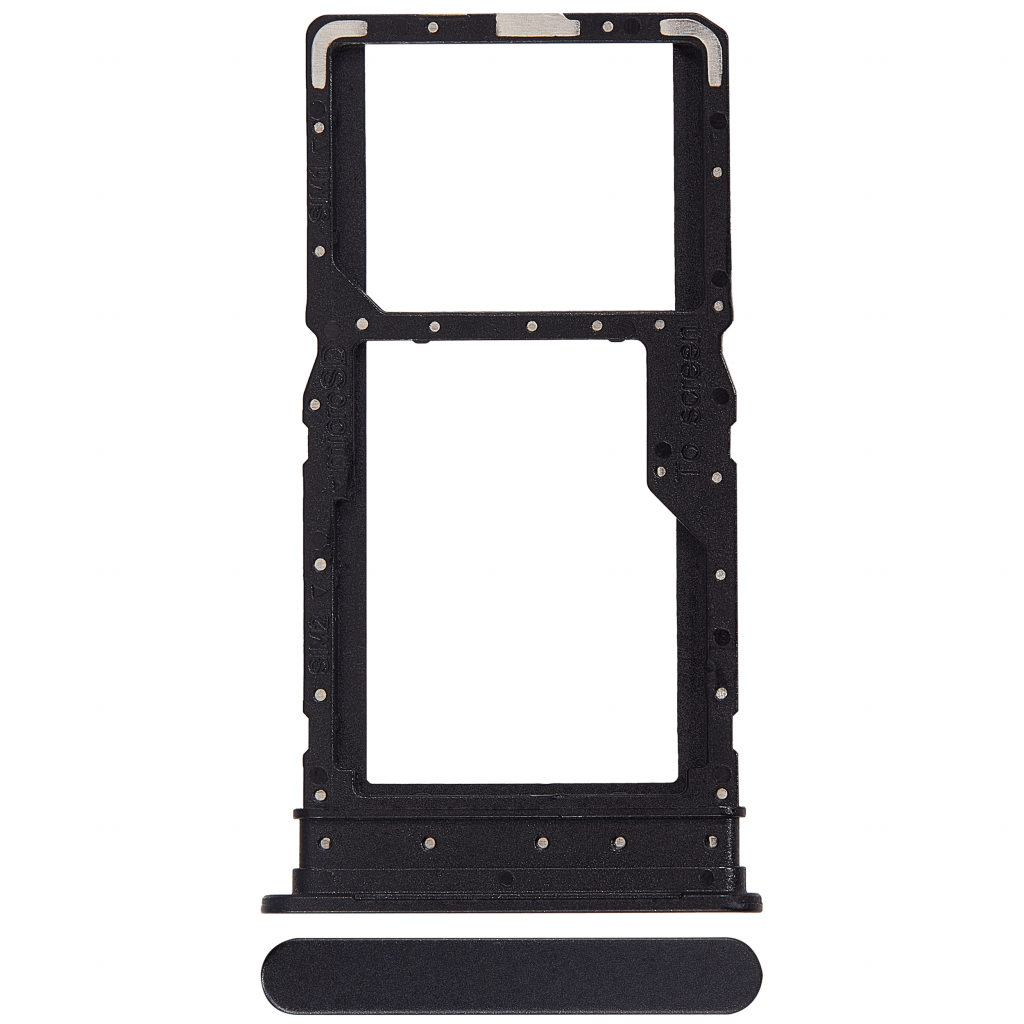 Dual Sim Card Tray For Samsung Galaxy A06 5G (A066 / 2025) (Black)