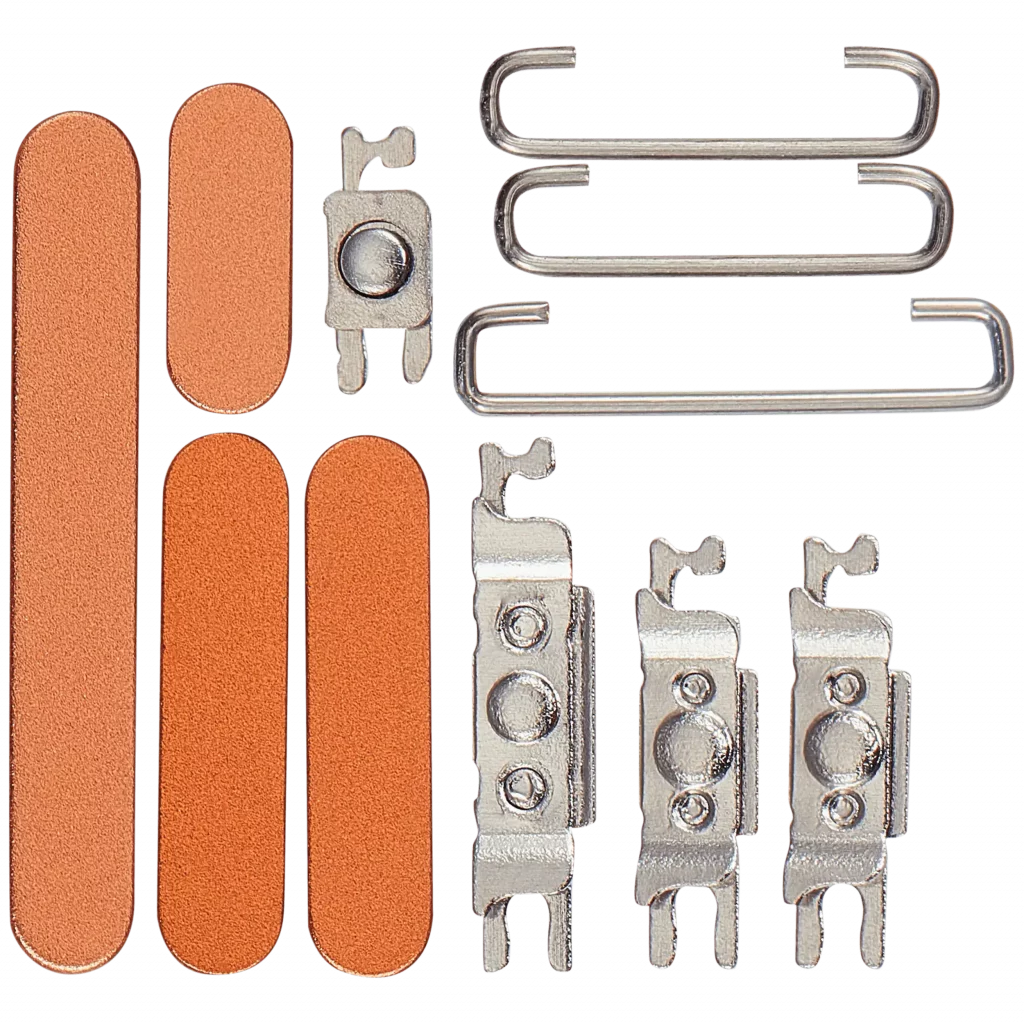 Hard Buttons (Power / Volume / Switch) For iPhone 17 Pro / 17 Pro Max (Cosmic Orange)