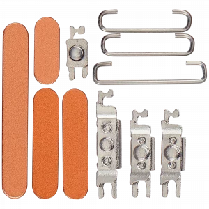 Hard Buttons (Power / Volume / Switch) For iPhone 17 Pro / 17 Pro Max (Cosmic Orange)