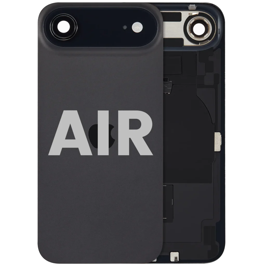 Back Glass w/ MagSafe Magnet & NFC & Flashlight Flex For iPhone Air (Used OEM Pull: Grade C) (Space Black)