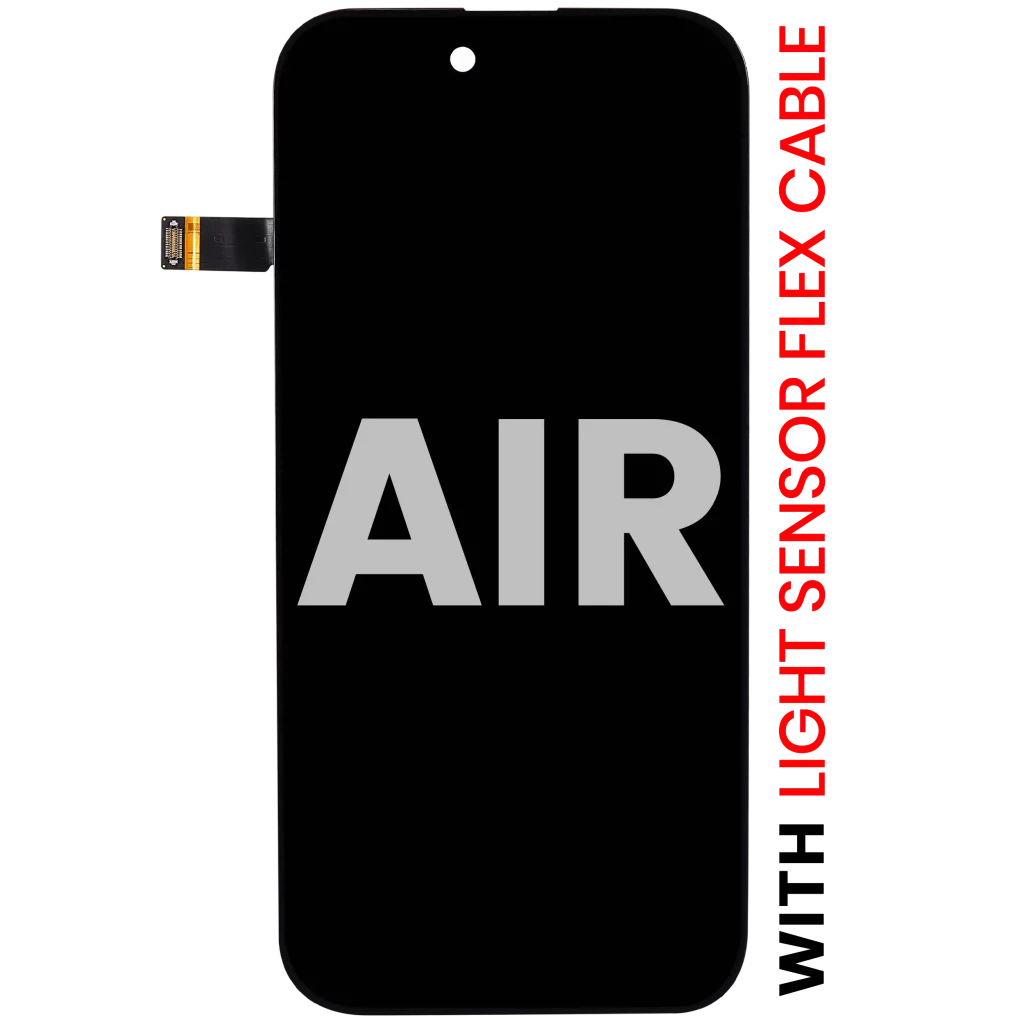 OLED Assembly Compatible For iPhone Air With Light Sensor Flex Cable (Used OEM Pull: Grade A)