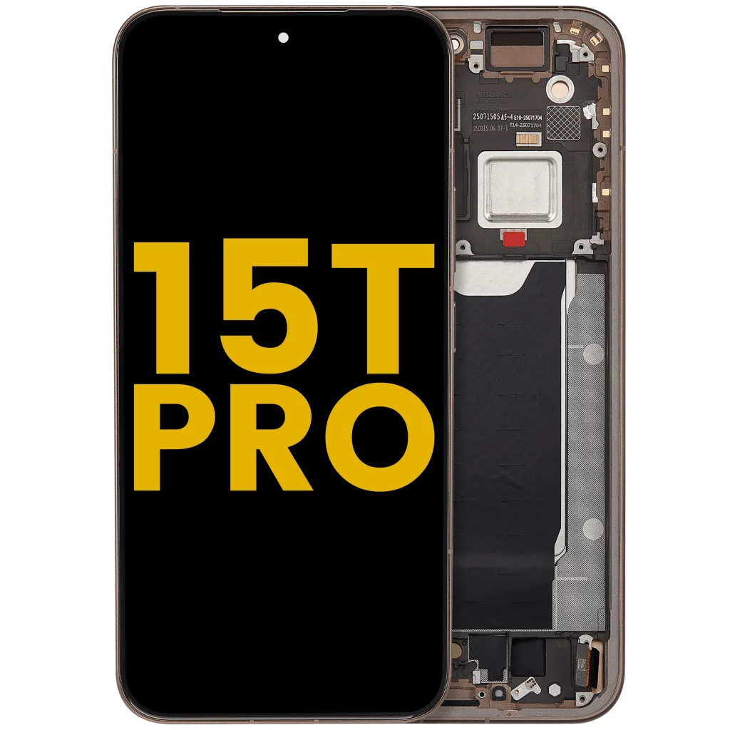 OLED Assembly With Frame For Xiaomi 15T Pro (Refurbished) (Mocha Gold)