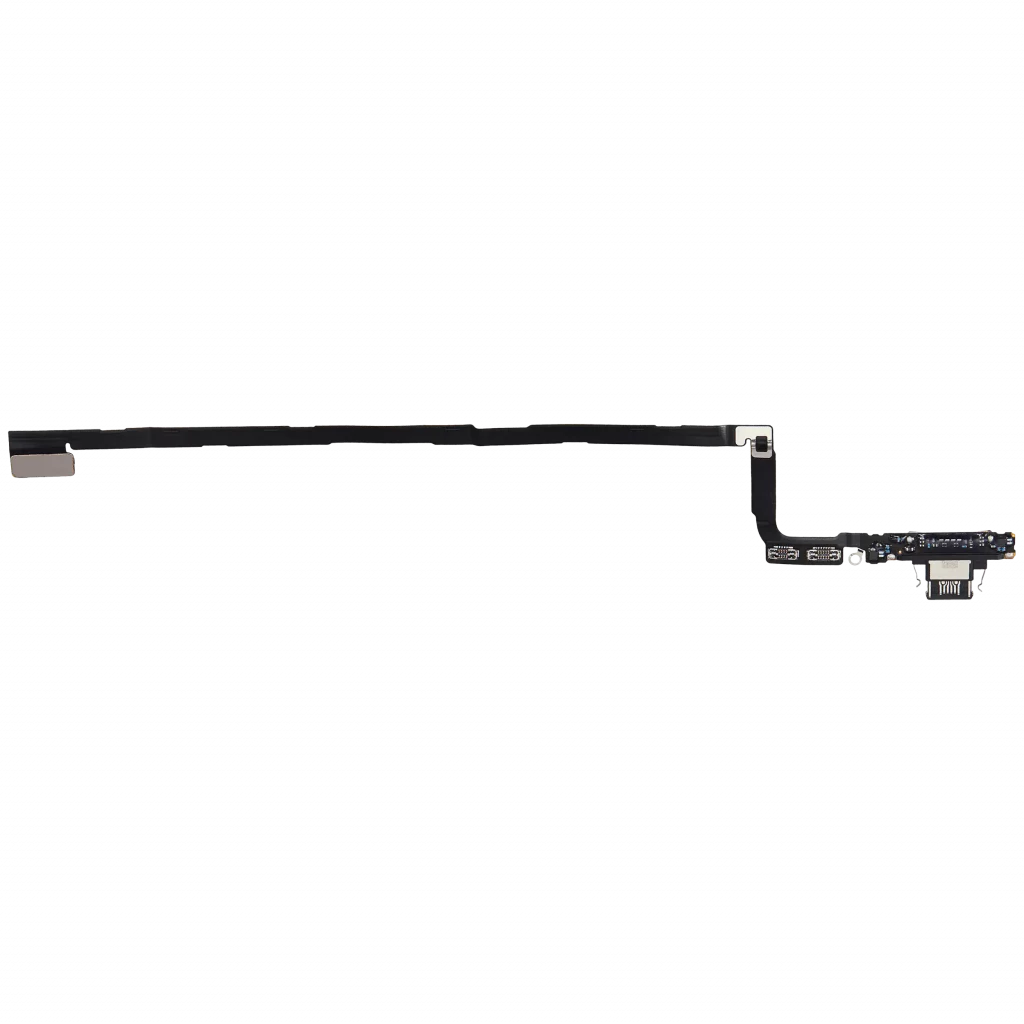Charging Port Flex Cable For iPhone Air (Used OEM Pull) (Space Black)