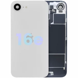 Back Glass For iPhone 16e (Service Pack) (White)