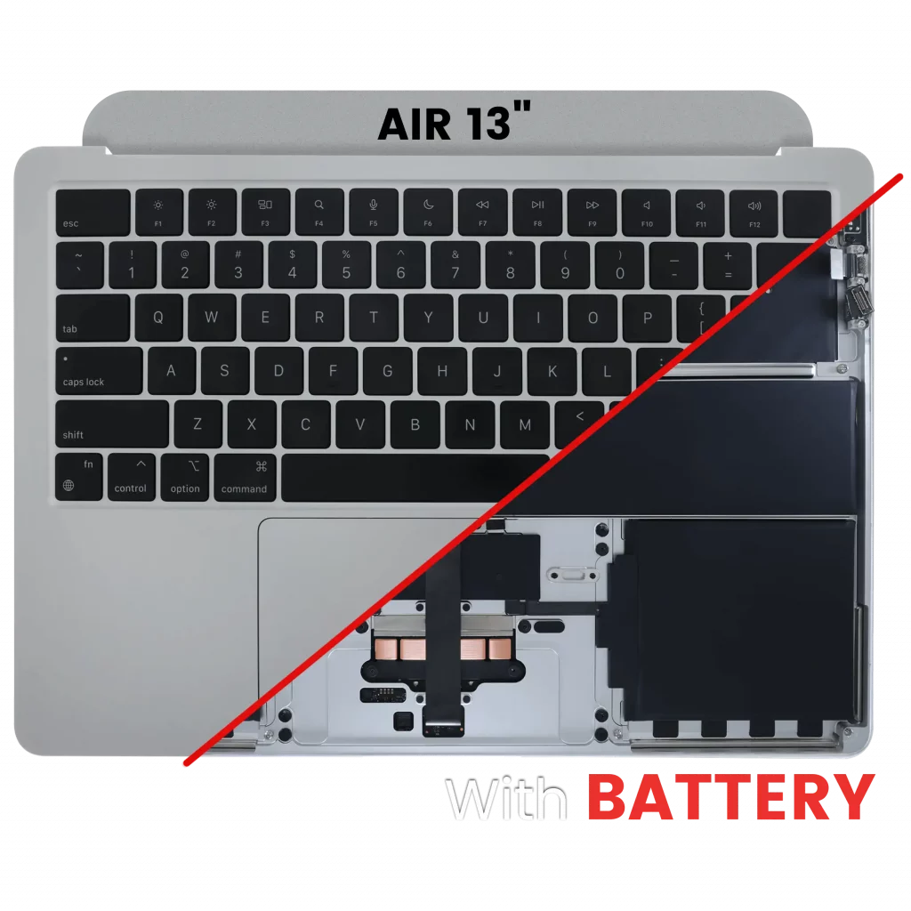 Top Case with Keyboard (ANSI US) For MacBook Air 13" A2681 (2022) (Used OEM Pull: Grade A) (Starlight)