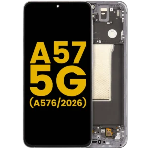 OLED Assembly With Frame For Samsung Galaxy A57 5G (A576 / 2026) (Refurbished) (Gray)