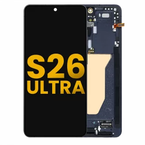OLED Assembly With Frame For Samsung Galaxy S26 Ultra 5G (US & International) (Refurbished) (Black)