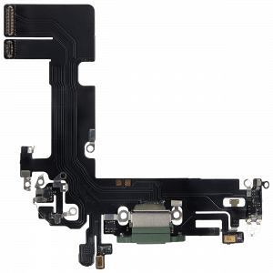 Charging Port Flex Cable For iPhone 13 (Aftermarket Plus) (Green)