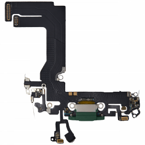 Charging Port Flex Cable For iPhone 13 Mini (Aftermarket Plus) (Green)