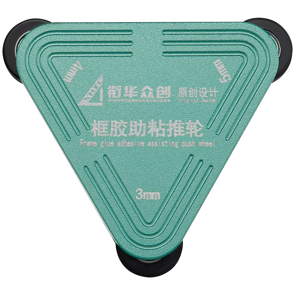 Middle Frame Waterproof Adhesive Assisting Push With 3mm Auxiliary Wheel (XHZC)