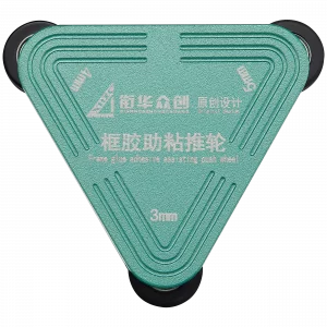 Middle Frame Waterproof Adhesive Assisting Push With 3mm Auxiliary Wheel (XHZC)