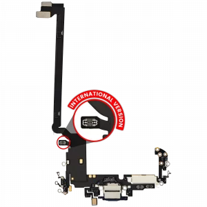 Charging Port Flex Cable For iPhone 17 Pro Max (Used OEM Pull) (International Version) (Deep Blue)