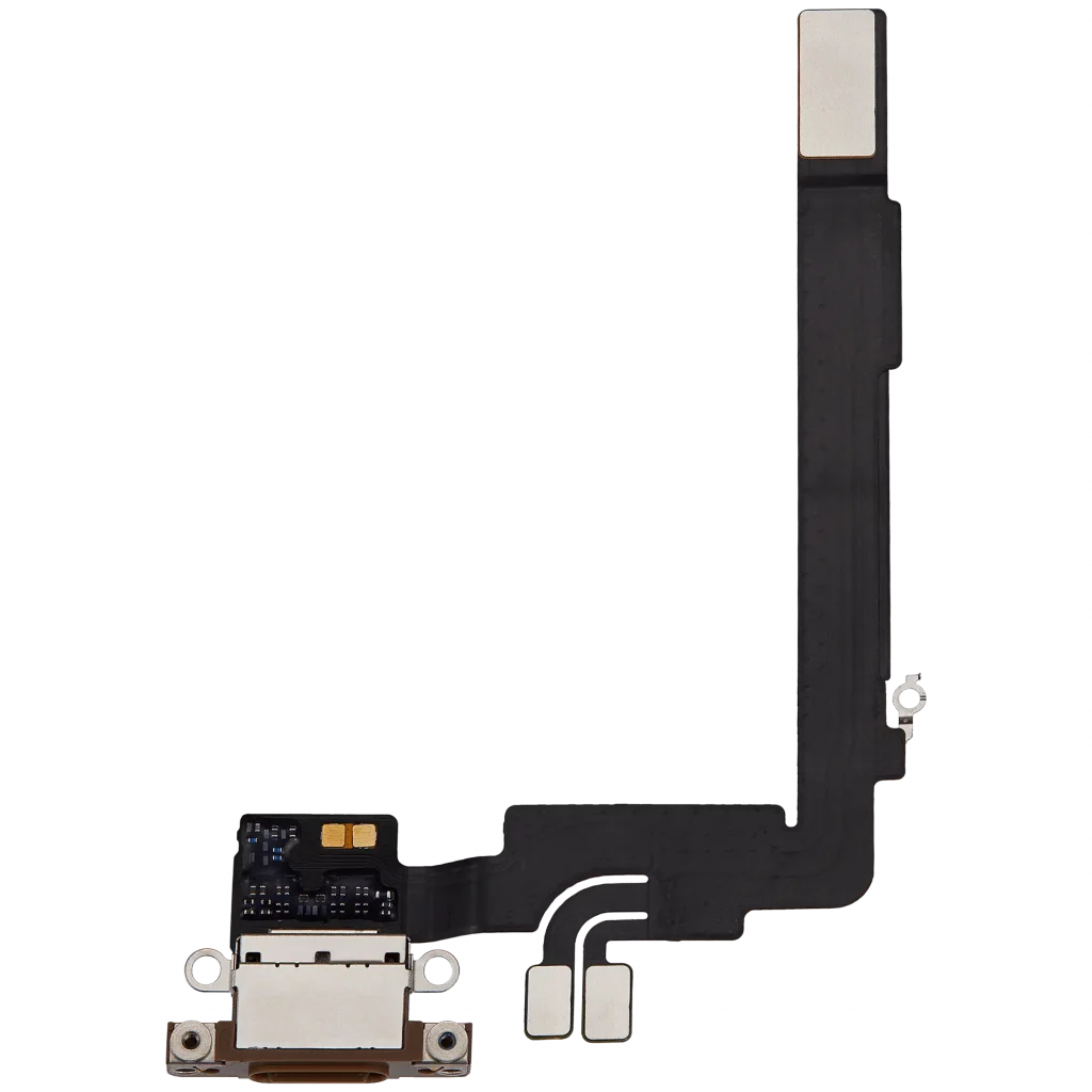 Charging Port Flex Cable For iPhone 16 Pro Max (Used OEM Pull) (Desert Titanium)