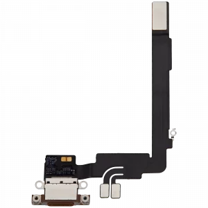 Charging Port Flex Cable For iPhone 16 Pro Max (Used OEM Pull) (Desert Titanium)