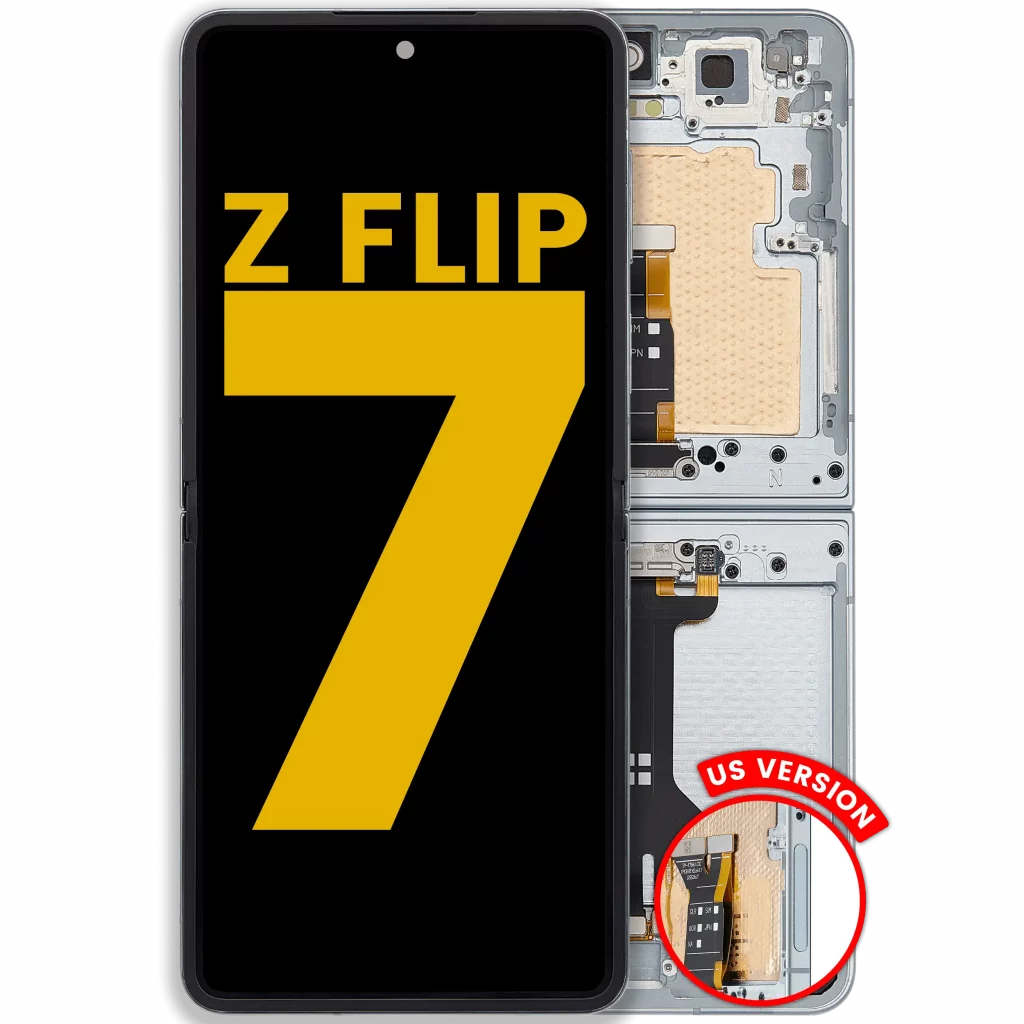 Inner OLED Assembly With Frame For Samsung Galaxy Z Flip 7 5G (US & International) (Refurbished) (Mint)