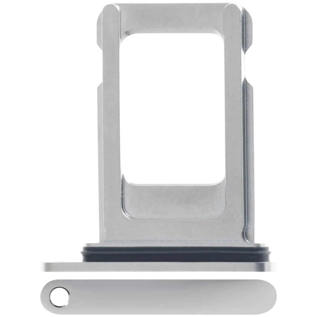 Sim Tray Compatible For iPhone 12 Pro Max (Service Pack) (Silver)
