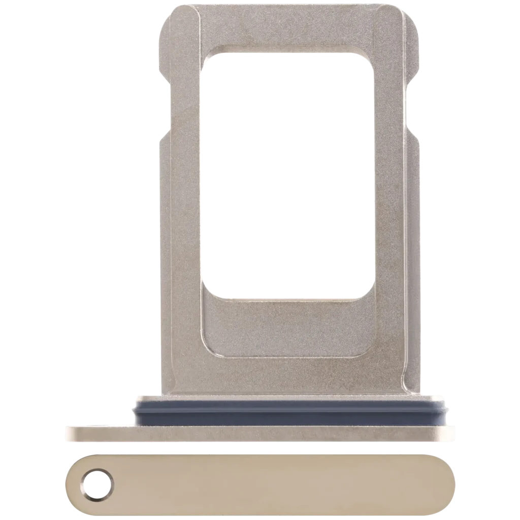 Sim Tray Compatible For iPhone 12 Pro max (Service Pack) (Gold)