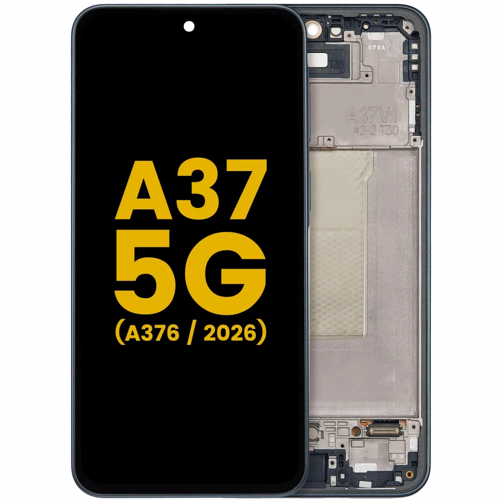 OLED Assembly With Frame For Samsung Galaxy A37 5G (A376 / 2026) (Refurbished) (Graygreen)