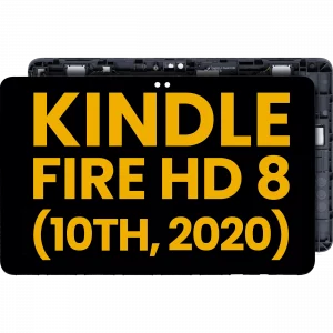 LCD Assembly With Frame For Amazon Kindle Fire HD 8 (10th Gen, 2020) (Refurbished) (All Colors)